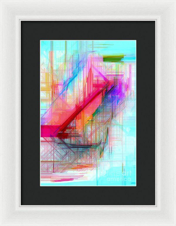 Framed Print - Abstract 9589