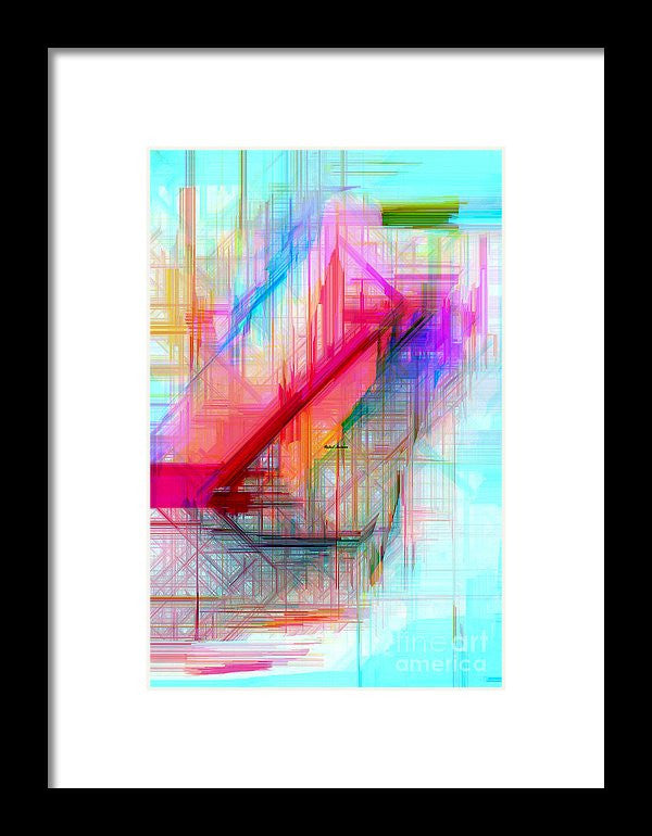 Framed Print - Abstract 9589