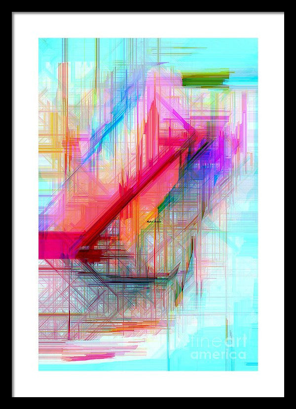 Framed Print - Abstract 9589