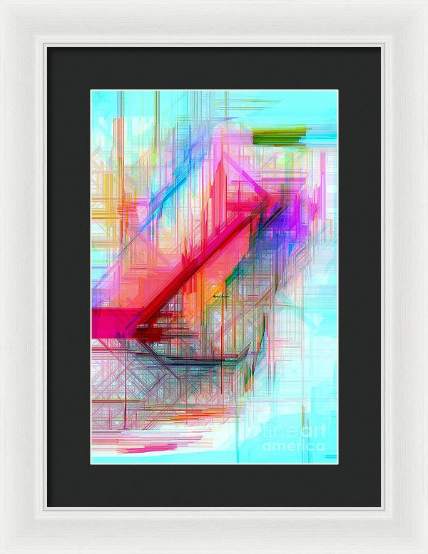 Framed Print - Abstract 9589