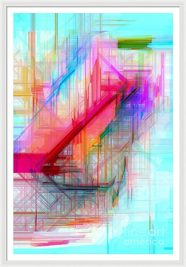 Framed Print - Abstract 9589