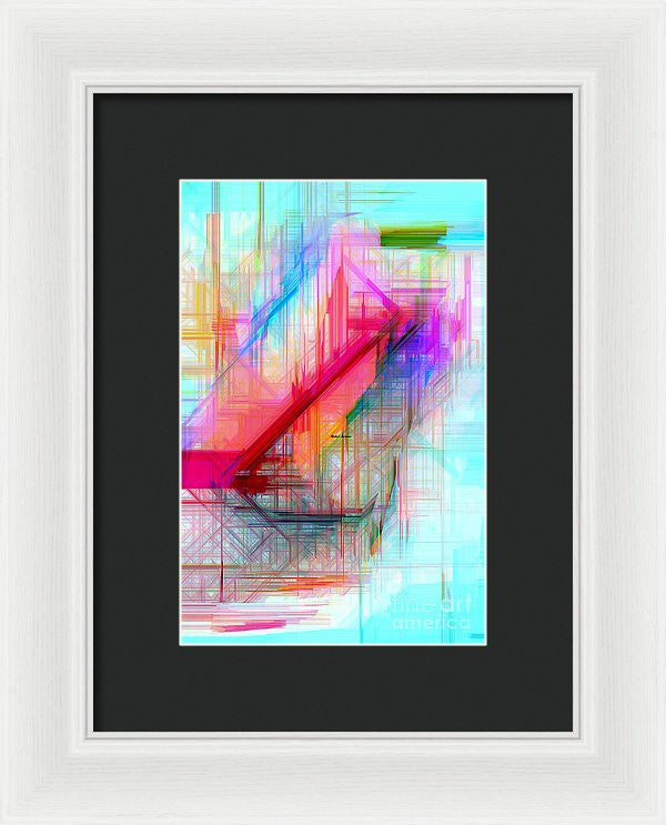 Framed Print - Abstract 9589