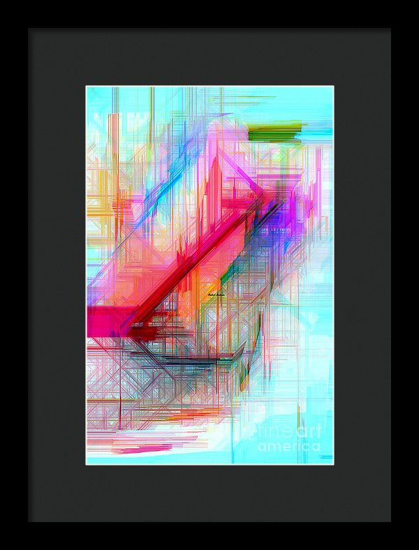 Framed Print - Abstract 9589