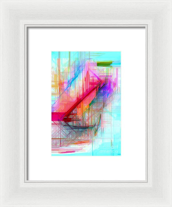 Framed Print - Abstract 9589