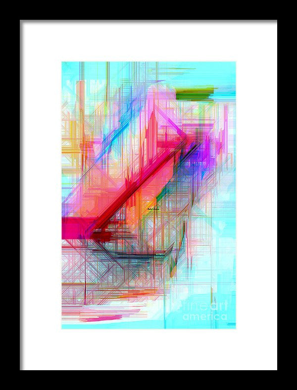 Framed Print - Abstract 9589