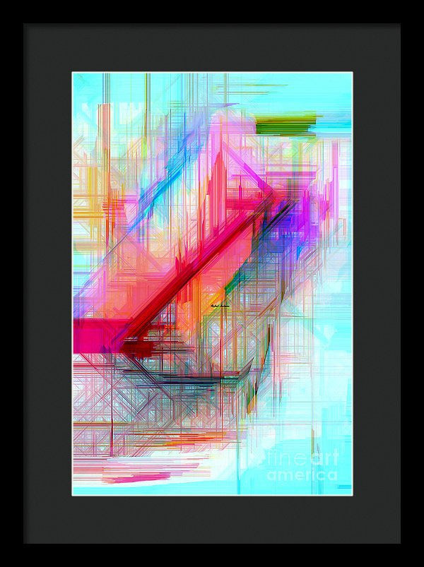 Framed Print - Abstract 9589