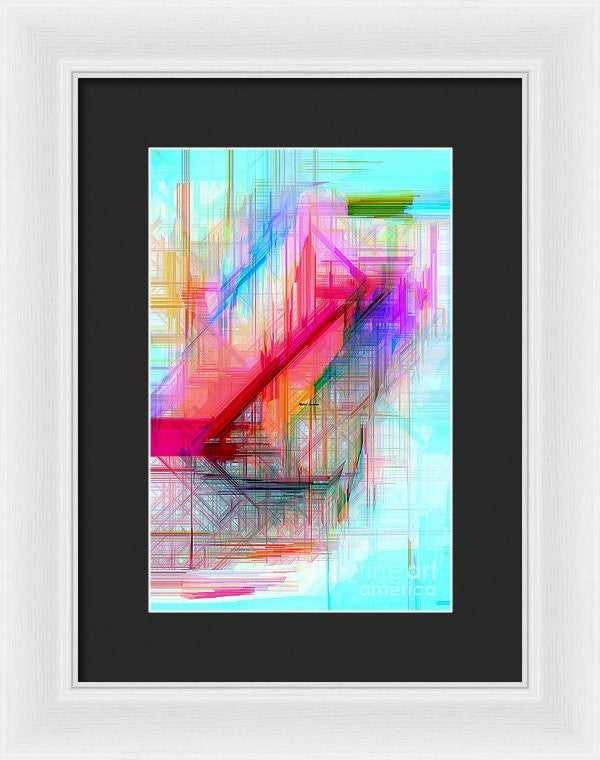 Framed Print - Abstract 9589