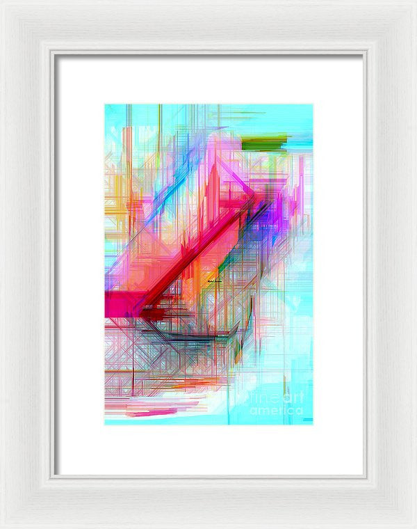 Framed Print - Abstract 9589