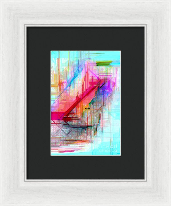 Framed Print - Abstract 9589