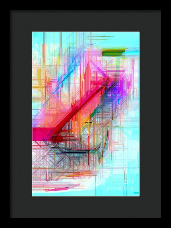 Framed Print - Abstract 9589