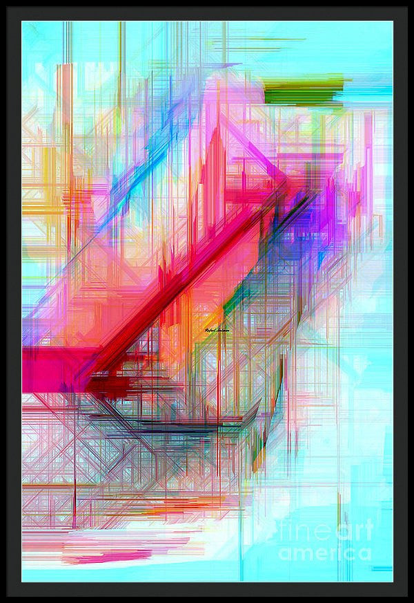 Framed Print - Abstract 9589