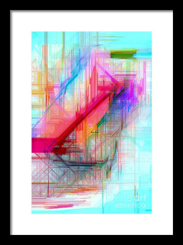 Framed Print - Abstract 9589