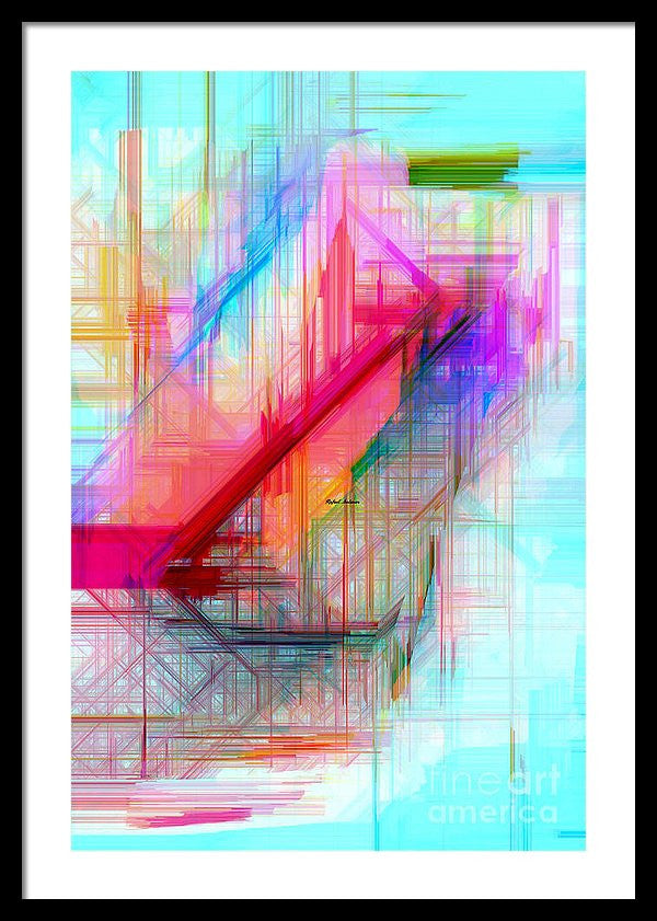 Framed Print - Abstract 9589