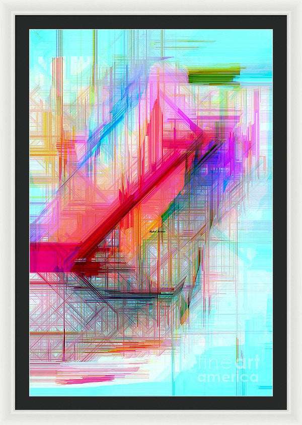 Framed Print - Abstract 9589