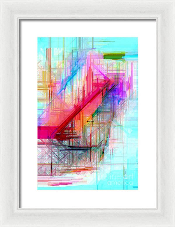 Framed Print - Abstract 9589