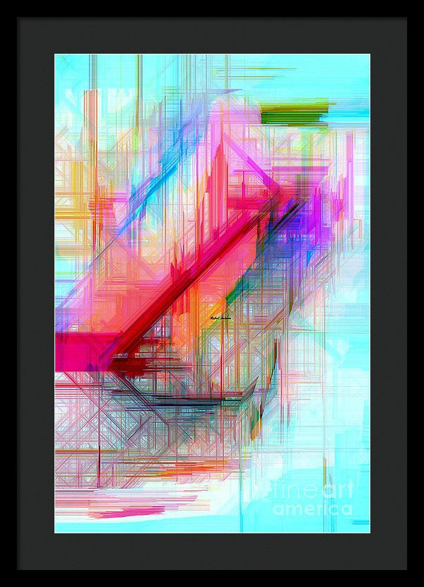 Framed Print - Abstract 9589