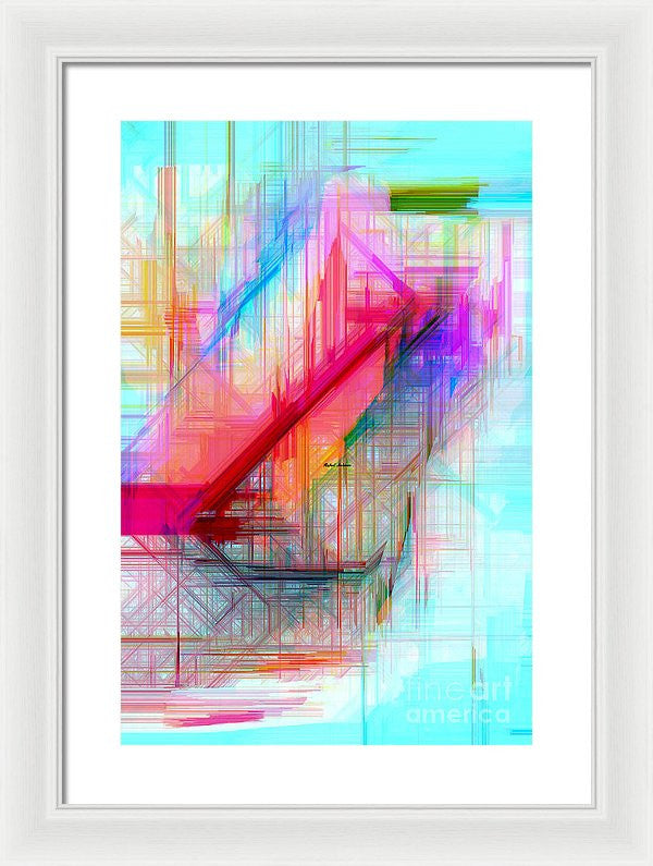 Framed Print - Abstract 9589