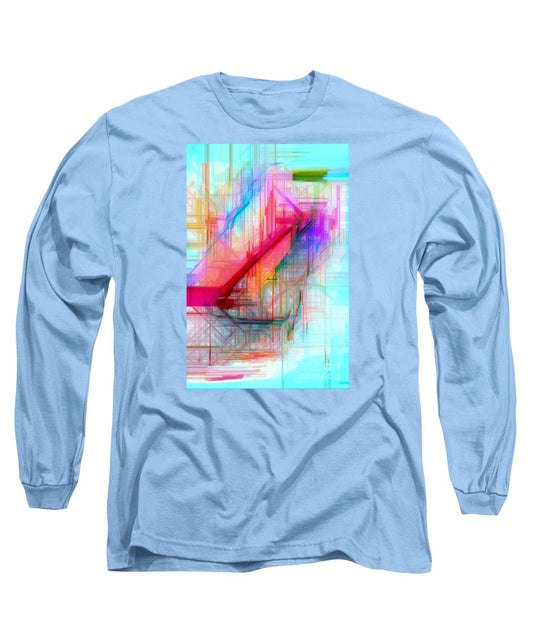 Long Sleeve T-Shirt - Abstract 9589