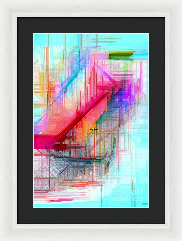 Framed Print - Abstract 9589