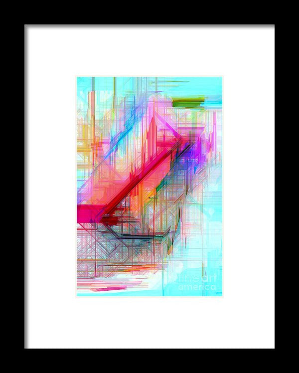 Framed Print - Abstract 9589