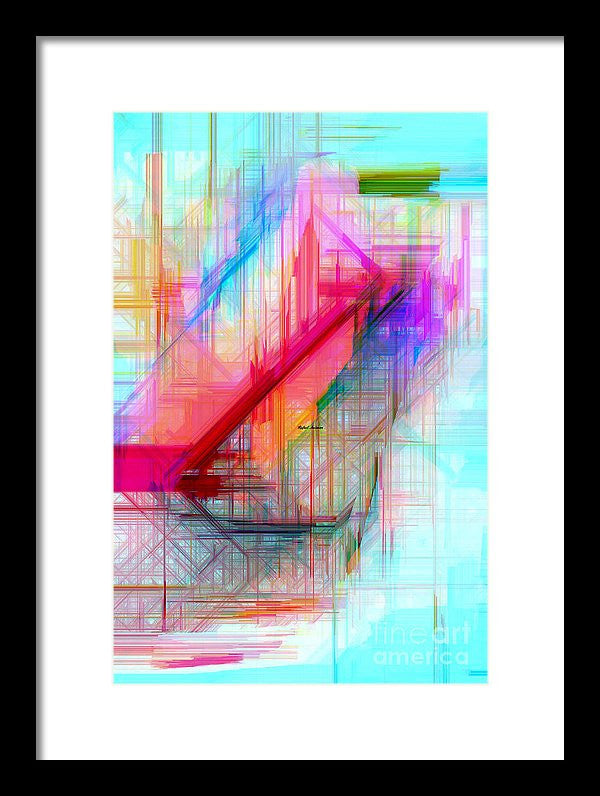 Framed Print - Abstract 9589