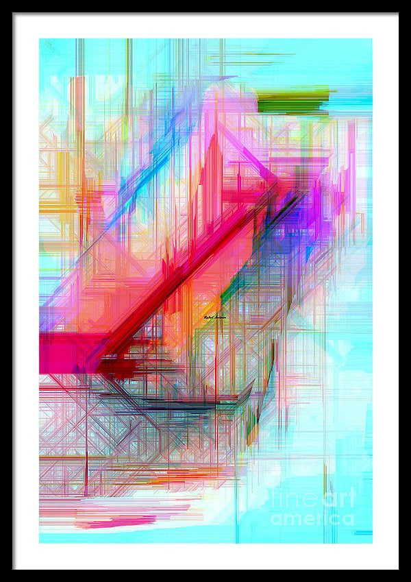 Framed Print - Abstract 9589