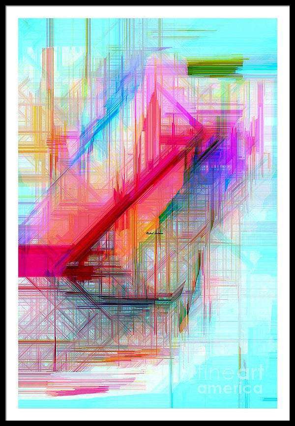 Framed Print - Abstract 9589