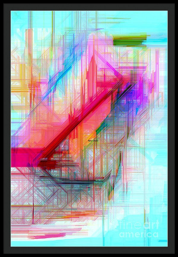 Framed Print - Abstract 9589