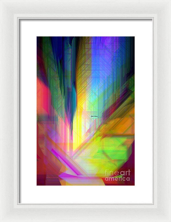 Framed Print - Abstract 9590