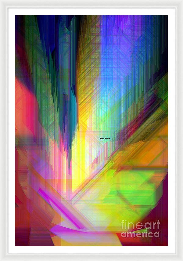 Framed Print - Abstract 9590