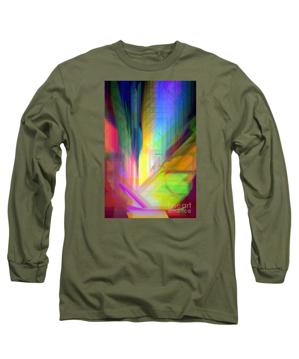 Long Sleeve T-Shirt - Abstract 9590