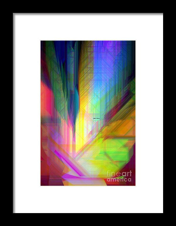 Framed Print - Abstract 9590