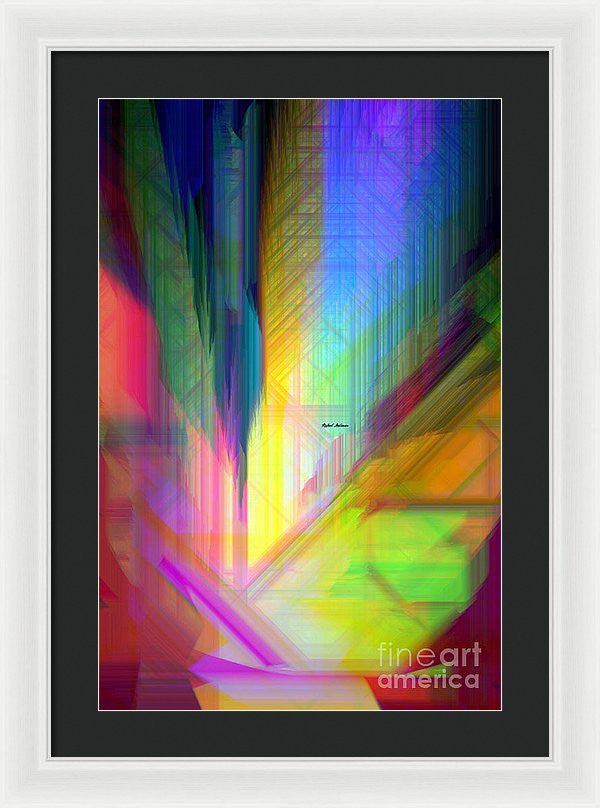 Framed Print - Abstract 9590