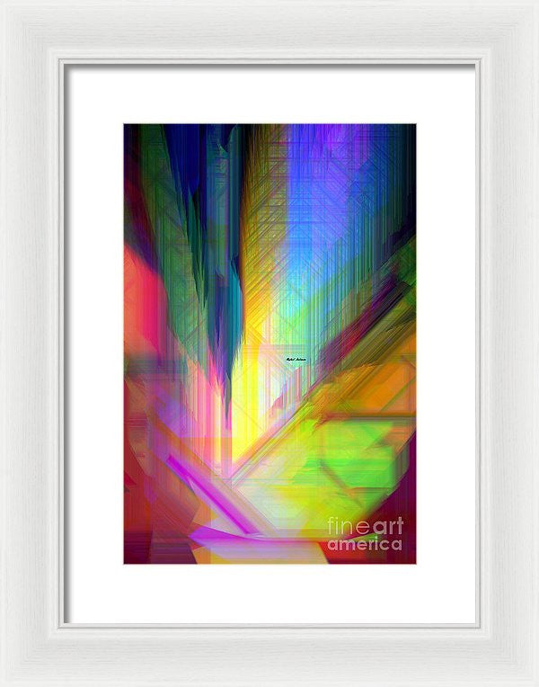 Framed Print - Abstract 9590