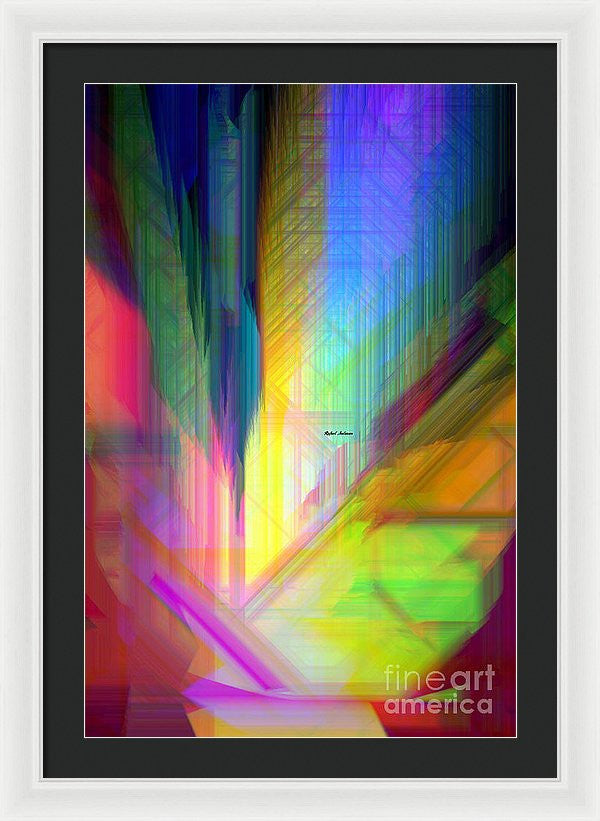 Framed Print - Abstract 9590