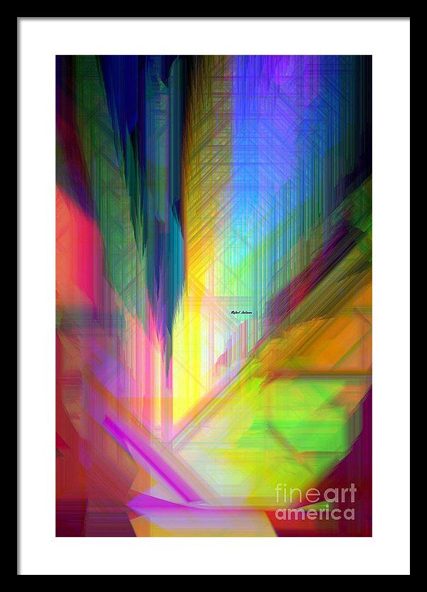 Framed Print - Abstract 9590