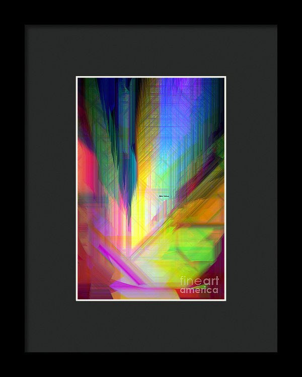 Framed Print - Abstract 9590