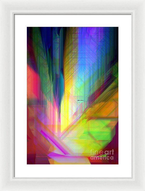 Framed Print - Abstract 9590