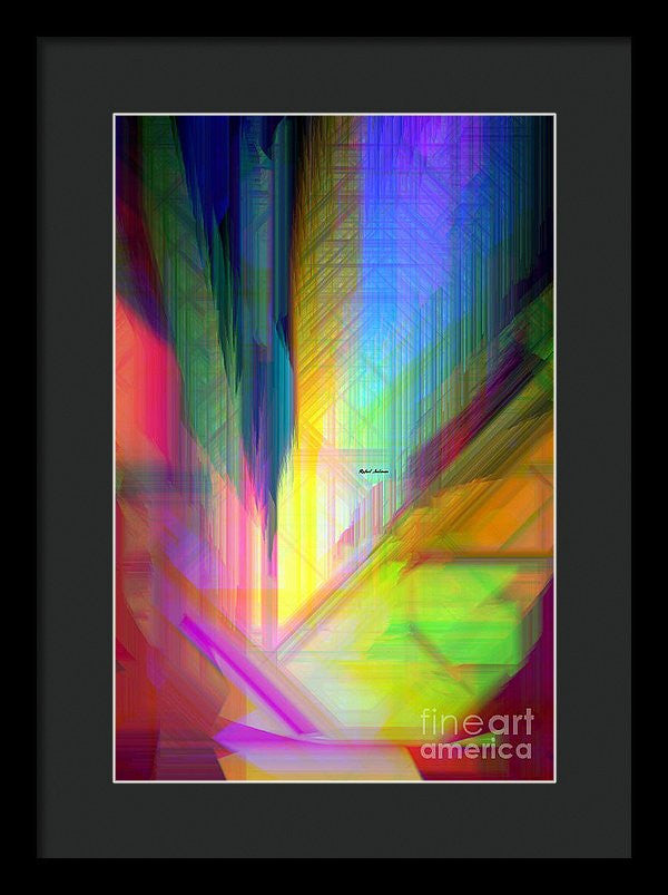 Framed Print - Abstract 9590