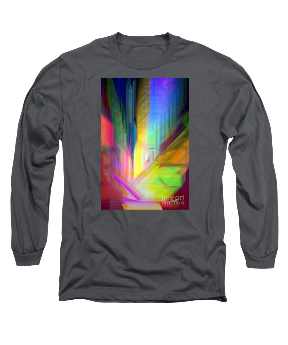 Long Sleeve T-Shirt - Abstract 9590