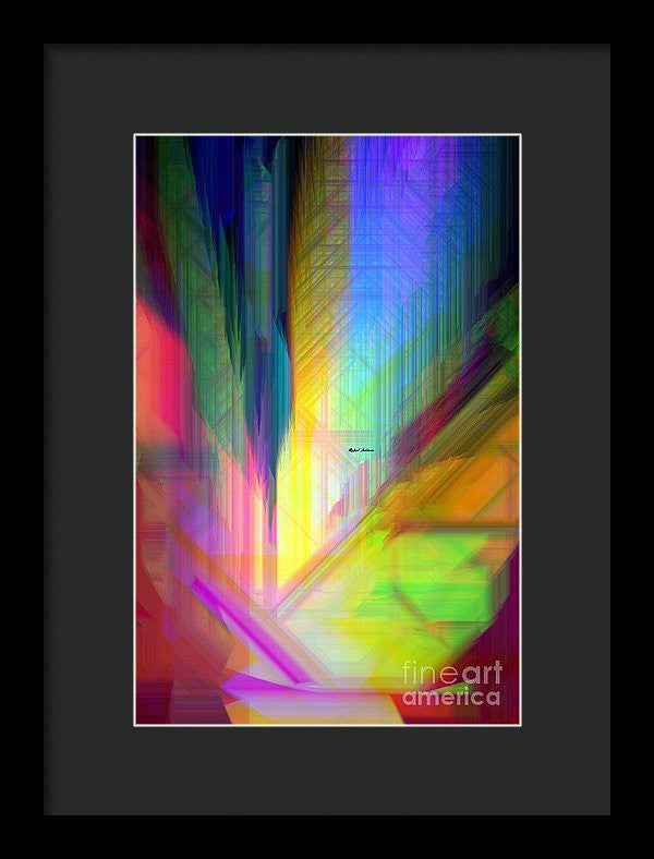 Framed Print - Abstract 9590