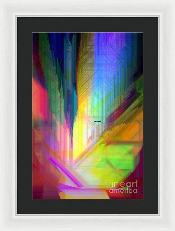 Framed Print - Abstract 9590