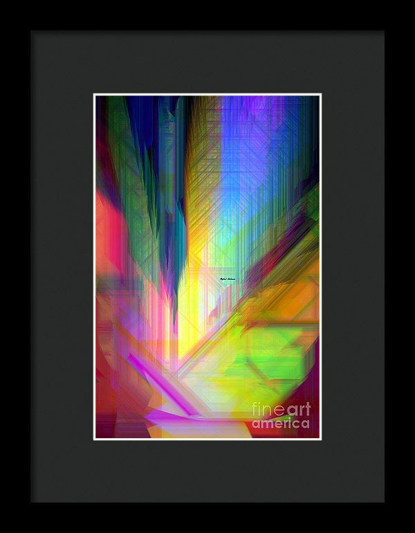 Framed Print - Abstract 9590