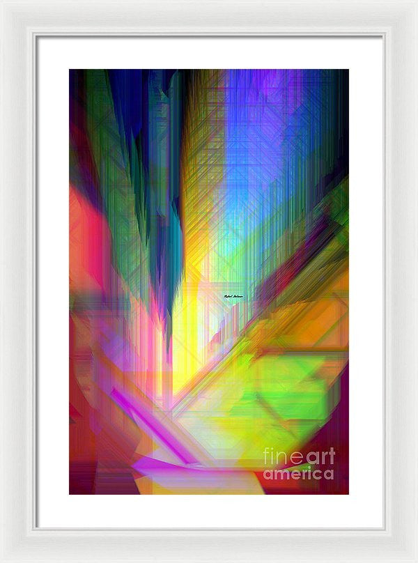 Framed Print - Abstract 9590