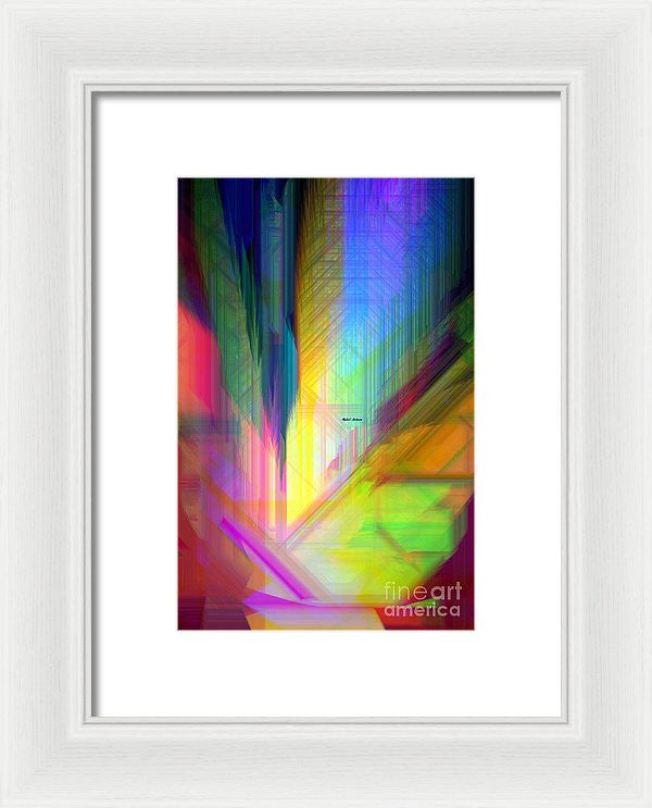 Framed Print - Abstract 9590