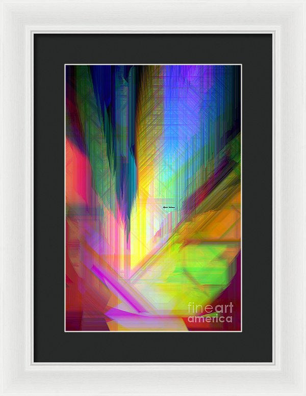 Framed Print - Abstract 9590