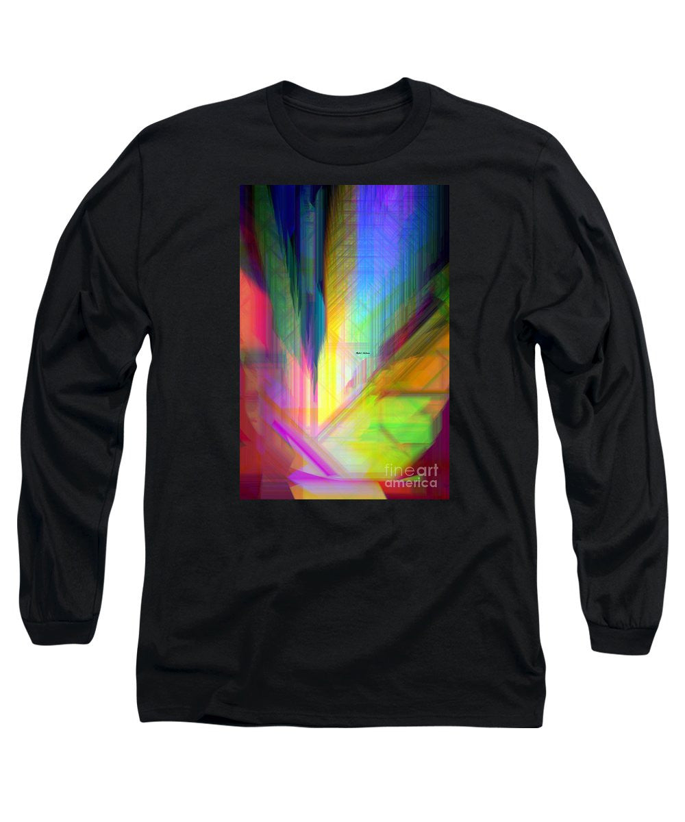 Long Sleeve T-Shirt - Abstract 9590