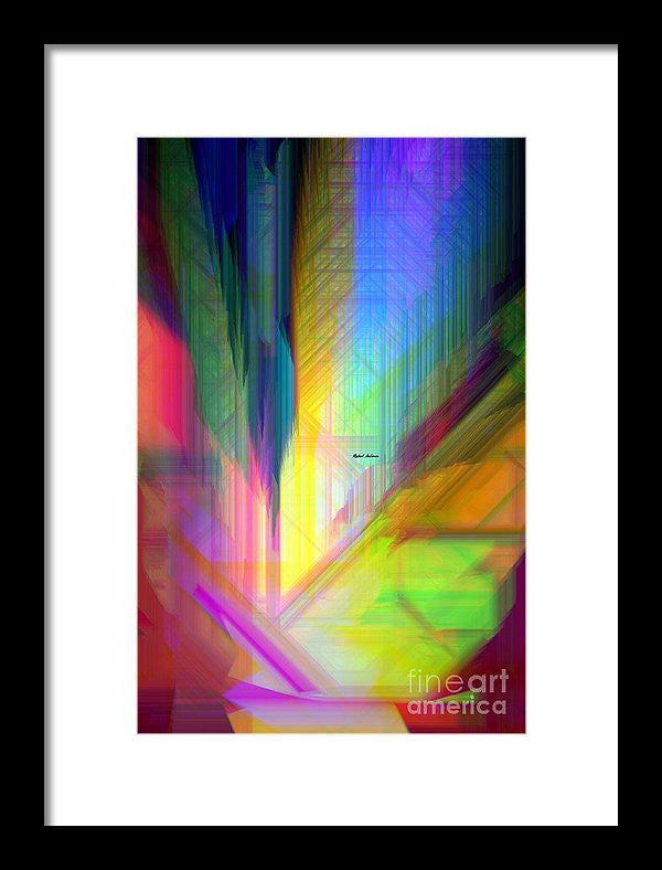 Framed Print - Abstract 9590