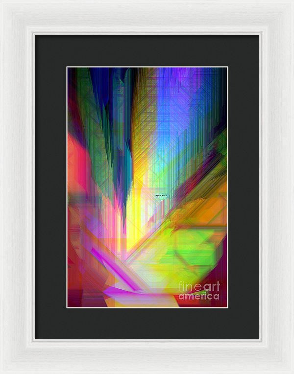 Framed Print - Abstract 9590