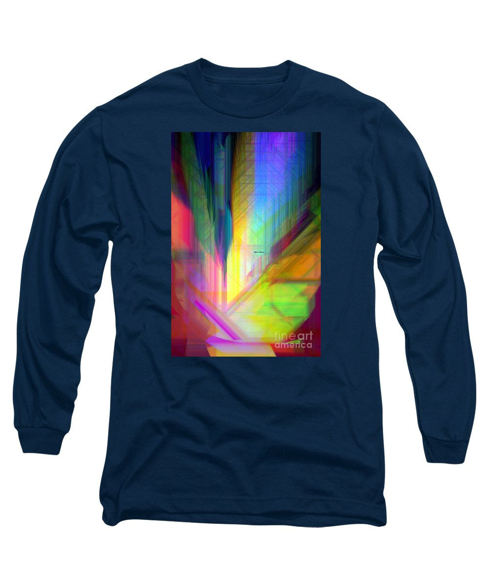 Long Sleeve T-Shirt - Abstract 9590